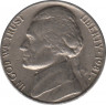 Монета. США. 5 центов 1981 год. Монетный двор P. ав.