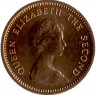 Монета. Тувалу 1 цент 1985 год.