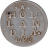 Монета. Голландская республика 2 стювера 1773 год. ав.