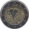 Монета. Финляндия. 2 евро 2008 год. 60 лет Декларации прав человека. ав.
