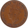 Монета. Британский Гондурас (Белиз). 1 цент 1947 год.