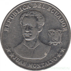 Монета. Эквадор. 5 сентаво 2000 год.