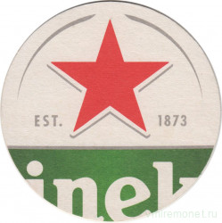 Подставка. Пиво "Heineken". (Звезда).