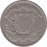 Монета. Доминиканская республика. 5 сентаво 1951 год. рев.