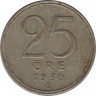 Монета. Швеция. 25 эре 1950 год. ав.