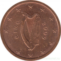 Монета. Ирландия. 2 цента 2009 год.