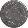 Монета. Новая Зеландия. 5 центов 1999 год. ав.