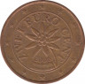 Монета. Австрия. 2 цента 2006 год. ав.