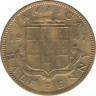 Монета. Ямайка. 1/2 пенни 1947 год. ав.