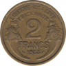 Монета. Франция. 2 франка 1933 год. ав.