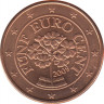 Монета. Австрия. 5 центов 2009. ав.