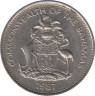 Монета. Багамские острова. 5 центов 1985 год. рев.