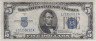 Банкнота. США. 5 долларов 1934 год. А. Тип 414Аа. ав.