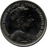 Монета. Великобритания. Британские Виргинские острова. 1 доллар 2013 год. Рождение Принца Джорджа. Герцогиня Кембриджская.