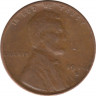 Монета. США. 1 цент 1946 год .(S). ав.