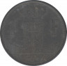 Монета. Бельгия. 1 франк 1944 год. BELGIE-BELGIQUE. ав.
