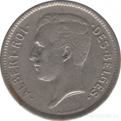 Монета. Бельгия. 5 франков 1931 год. Des Belges.