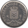 Монета. Нидерландские Антильские острова. 10 центов 1984 год. ав.