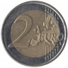 Монета. Финляндия. 2 евро 2008 год.