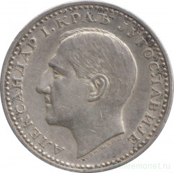 Монета. Югославия. 50 динаров 1932 год. Монетный двор - Белград (Kовница).