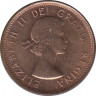 Монета. Канада. 1 цент 1961 год. рев.