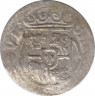  Монета. Польша. Полторак (1,5 гроша) 1634 год, Сигизмунд III. рев.
