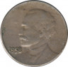 Монета. Куба. 1 сентаво 1958 год. ав.