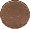 Монета. Нидерланды. 1 цент 2004 год. ав.