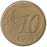 Монета. Франция. 10 центов 2003 год.