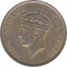 Монета. Маврикий. 1 рупия 1951 год. рев.