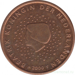 Монета. Нидерланды. 5 центов 2000 год. (Евро).