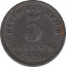 Монета. Германия (Германская империя 1871-1922). 5 пфеннигов 1920 год. (J). ав.