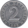 Монета. Австрия. 2 гроша 1985 год. ав.