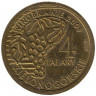 Монета. Польша. 4 талера зеленогурских 2009 год.