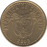 Монета. Колумбия. 20 песо 2003 год. ав.