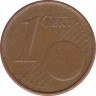 Монета. Италия. 1 цент 2004 год. рев.