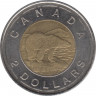 Монета. Канада. 2 доллара 2008 год. рев.
