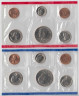 Монета. США. Годовой набор 1985 год. Монетные дворы P и D. ав.