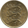 Монета. Эстония. 5 сенти 1991 год. ав