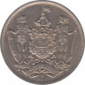 Монета. Британское Северное Борнео. 5 центов 1938 год. рев.