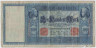 Банкнота. Германия. Германская империя (1871-1918). 100 марок 1910 год. Красный цвет. ав.