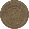  Монета. Франция. 2 франка 1934 год. ав.
