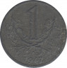 Монета. Богемия и Моравия. 1 крона 1942 год. ав.