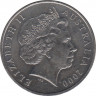 Монета. Австралия. 20 центов 2000 год. ав.