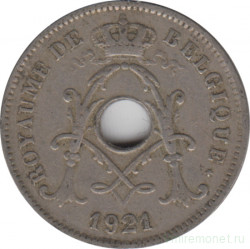 Монета. Бельгия. 10 сантимов 1921 год. BELGIQUE.