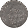 Монета. Мексика. 1 песо 1983 год. ав.