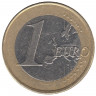 Монета. Испания. 1 евро 2007 год.
