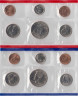 Монета. США. Годовой набор 1993 год. Монетные дворы P и D. ав.