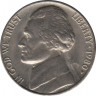 Монета. США. 5 центов 1980 год. Монетный двор P. ав.