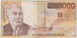 Банкнота. Бельгия. 1000 франков 1997 год. Тип 150.